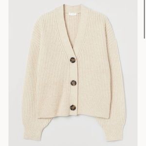 H&M Rib Knit Cardigan